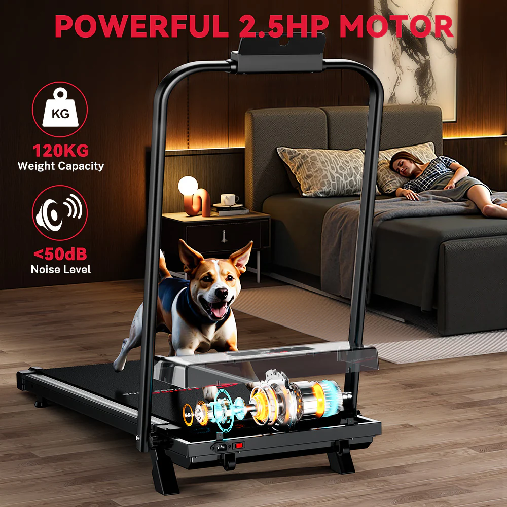 Treadmill C1, Speed 1-10KM/H, 5% Manual Incline - Image 27