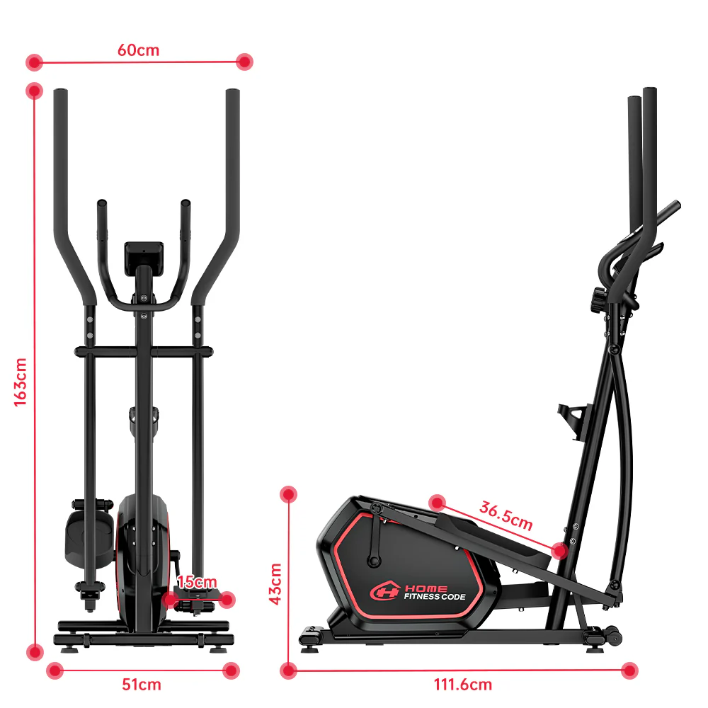 Elliptical Machine E200, 16-Level Magnetic Resistance - Image 7