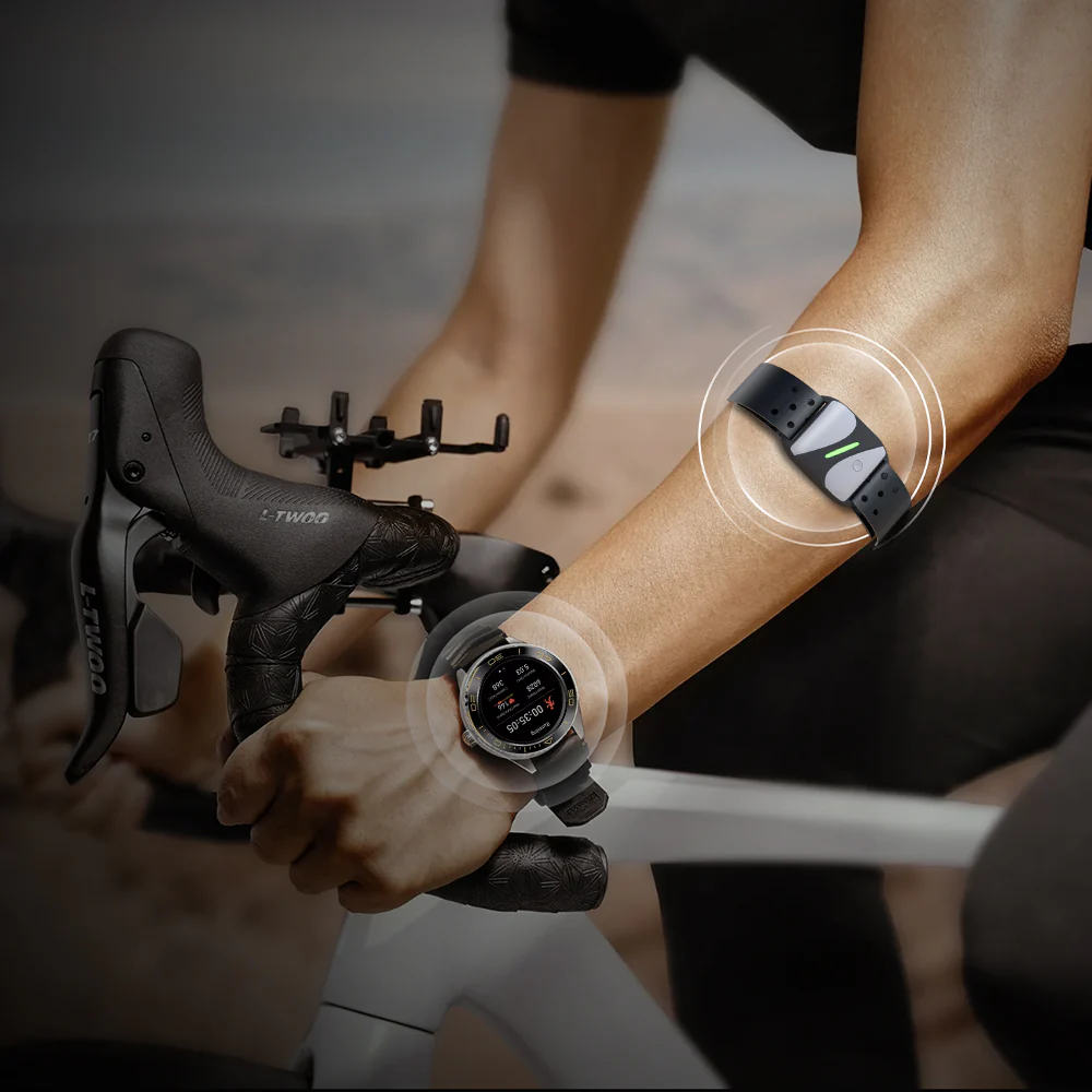 Heart Rate Monitor Armband, Bluetooth 5.0/ANT+, IP67 Waterproof - Image 9