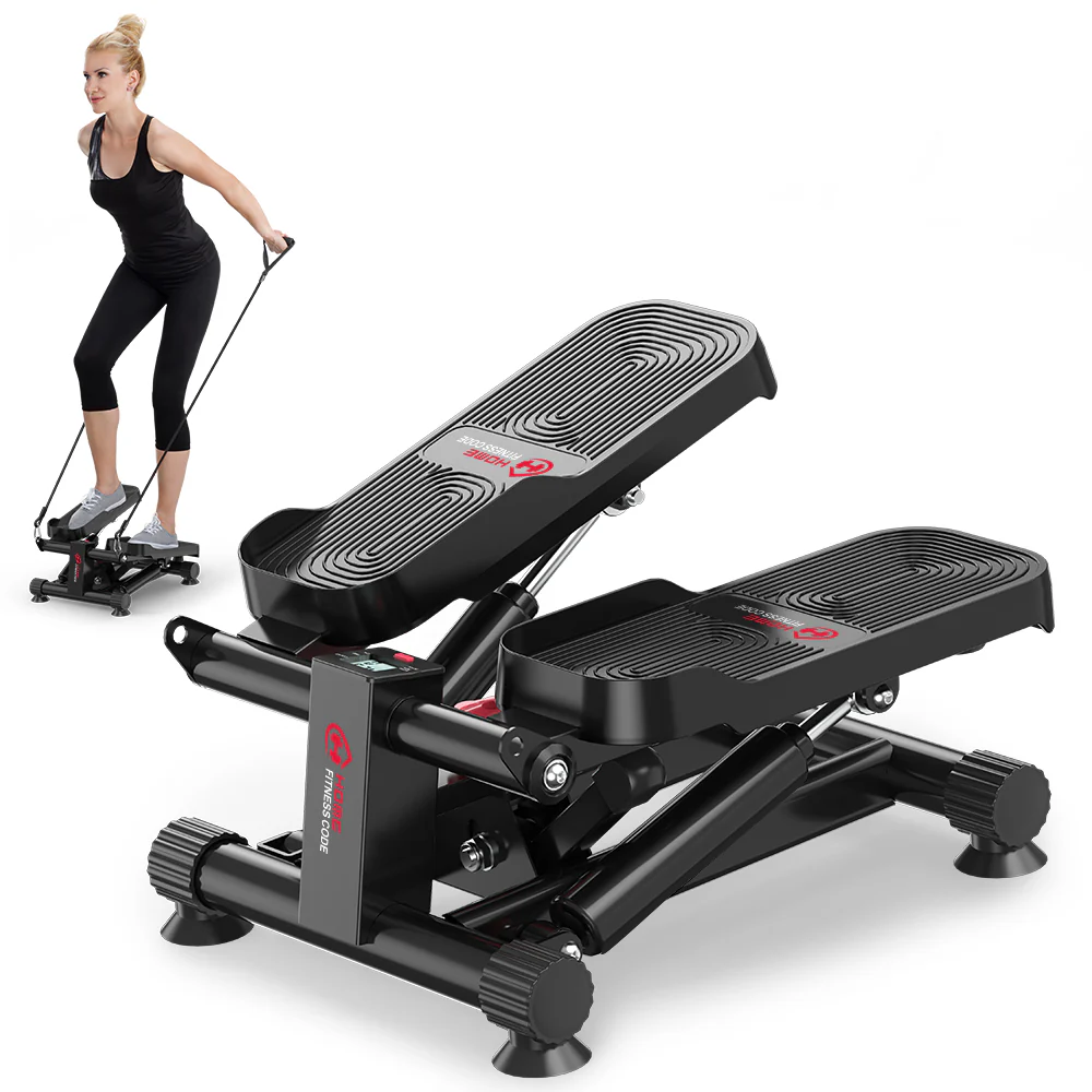 Mini Hydraulic Stepper with Resistance Bands - Image 10